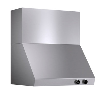 KUCHT 30 in. 900 CFM Ducted Wall Mount Range Hood in Stainless Steel with Digital Controls