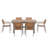 Experience Outdoor Dining Freedom With A Flexible Set Including Six Chairs And A Table That Extends From 62.9 To 82.6 Inches For Personalized Arrangements-735041068