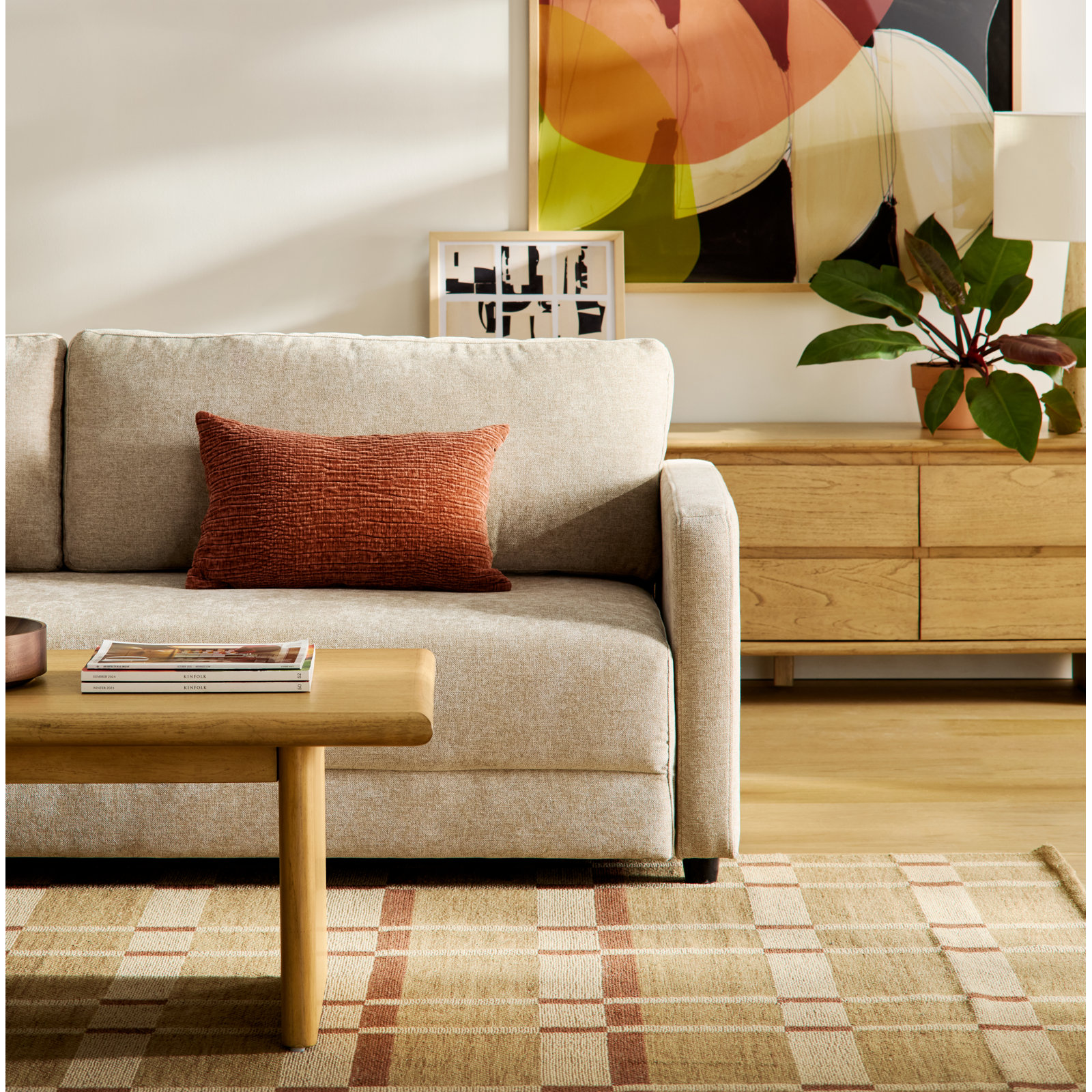 Flatweave Wool Rug, Rectangle 8'9" x 11'9"
