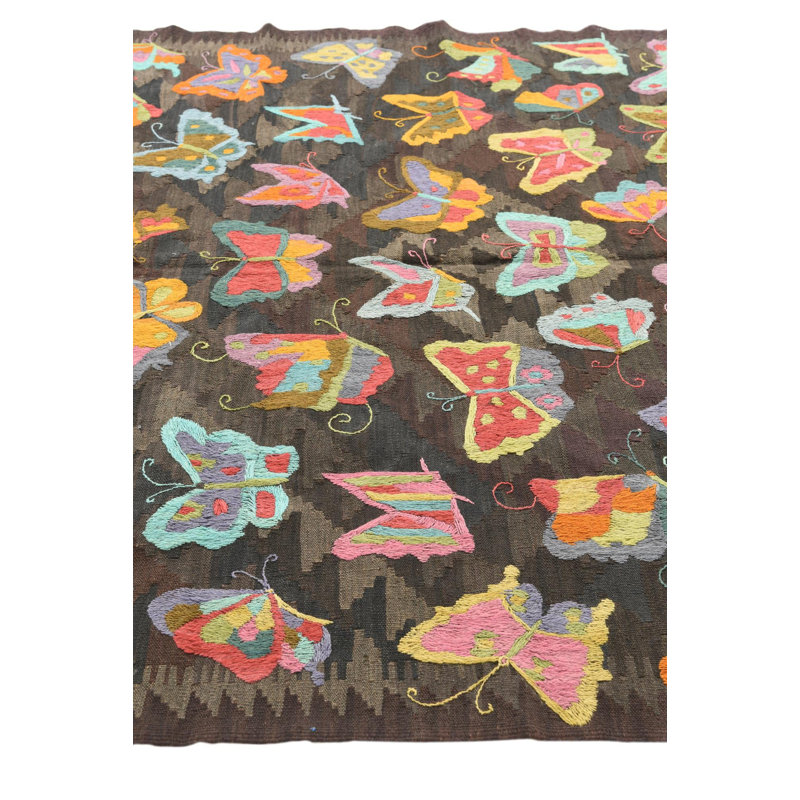 Poe Dark Brown Rug