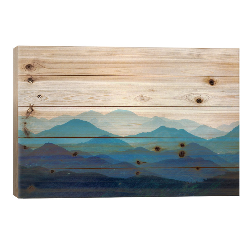 Montagnes bleues, L 26 po x H 18 po