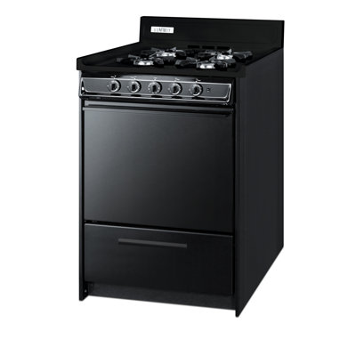 24" 2.92 cu. ft. Freestanding Gas Range