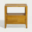 Table de chevet en bois d'hévéa Jamerian, table de chevet moderne à 1 tiroir, tables de chevet, tables d'appoint pour chambre à coucher, salon et salle de lecture-656861110
