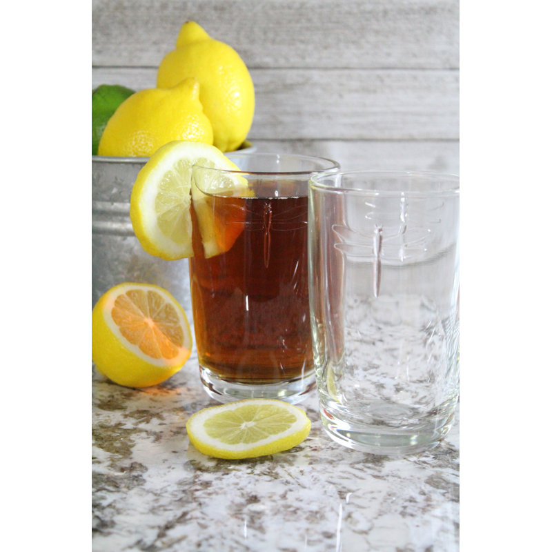 Libellules Highball Glass