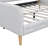 Upholstered Daybed with 4 Support Legs-699807930-699807931