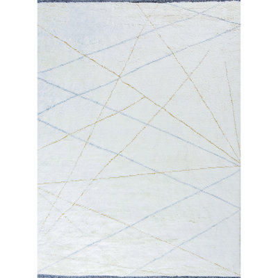 Wool Geometric Indoor Rug