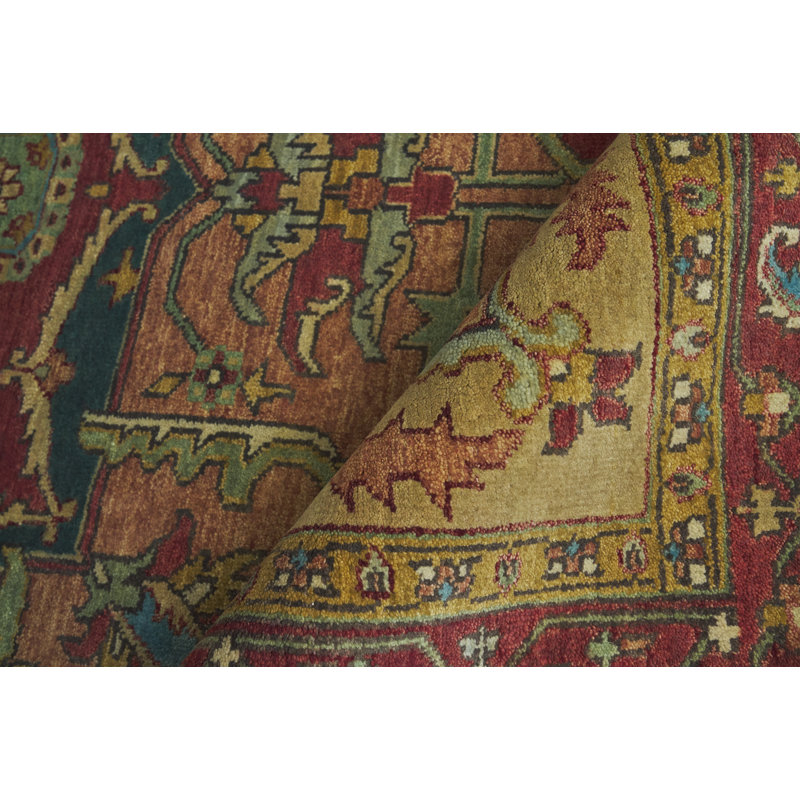 Antique Weave Serapi Wool Oriental Area Rug, Rectangle 15' x 20'