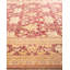 Tapis unique brun / rouge noué à la main Tynisha Eclectic 8 pi 10 po x 11 pi 10 po