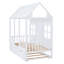 Lit simple avec lit gigogne simple