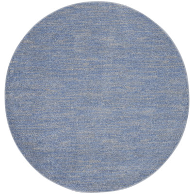Tapis intérieur / extérieur bleu / gris Nourison Essentials