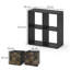 Runell 72.6 cm H x 72 cm W Bookcase