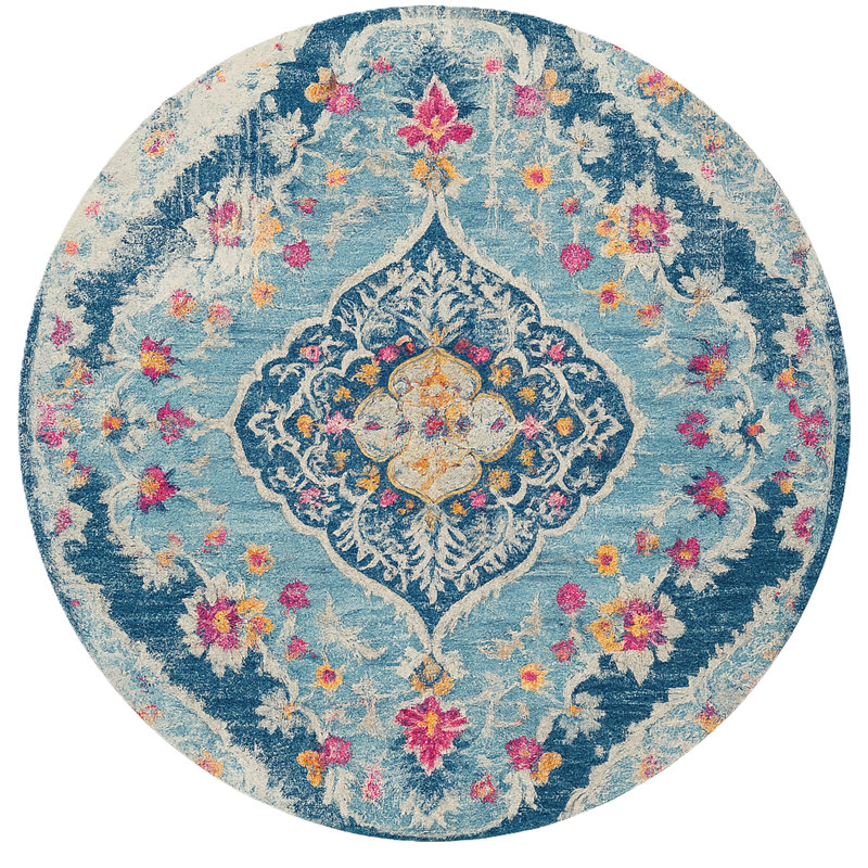 Kymiere Indoor Rug, Round 7'5"