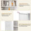 Durable Metal Pantry Cabinet - Easy Assemble, Multi-Use for Kitchen, Living Room, Bedroom-671419787