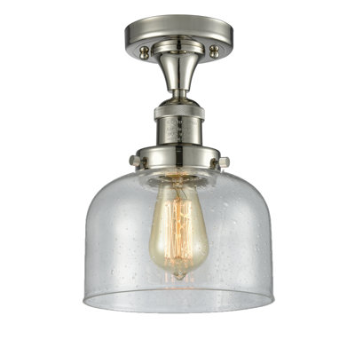Adette Glass Semi Flush Mount
