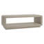 Table basse rectangulaire en aulne de 47 po de largeur Lonni-1146995404