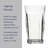 Mikasa Mable Highball Glasses, Set of 6
