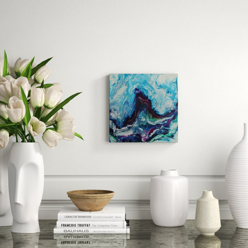Jeweled Waves Painting by Cynthia White