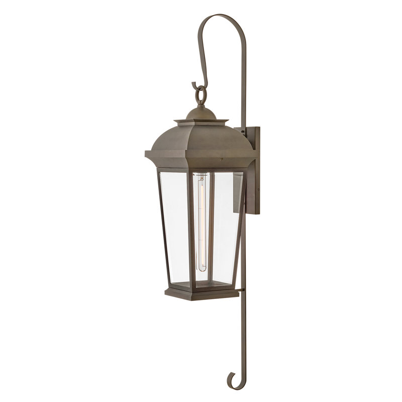 Hinkley Hawthorne Grande Wall Mount Lantern, 55" H x 12" W x 14" D