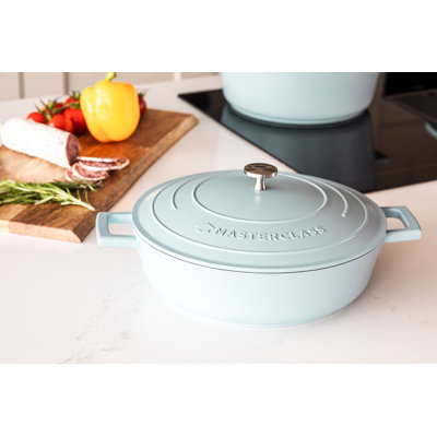 MasterClass Cast Aluminum Shallow Casserole 4L