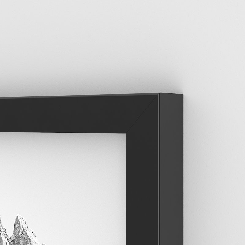 Moderna 16x20" Wooden Poster Frame, Black