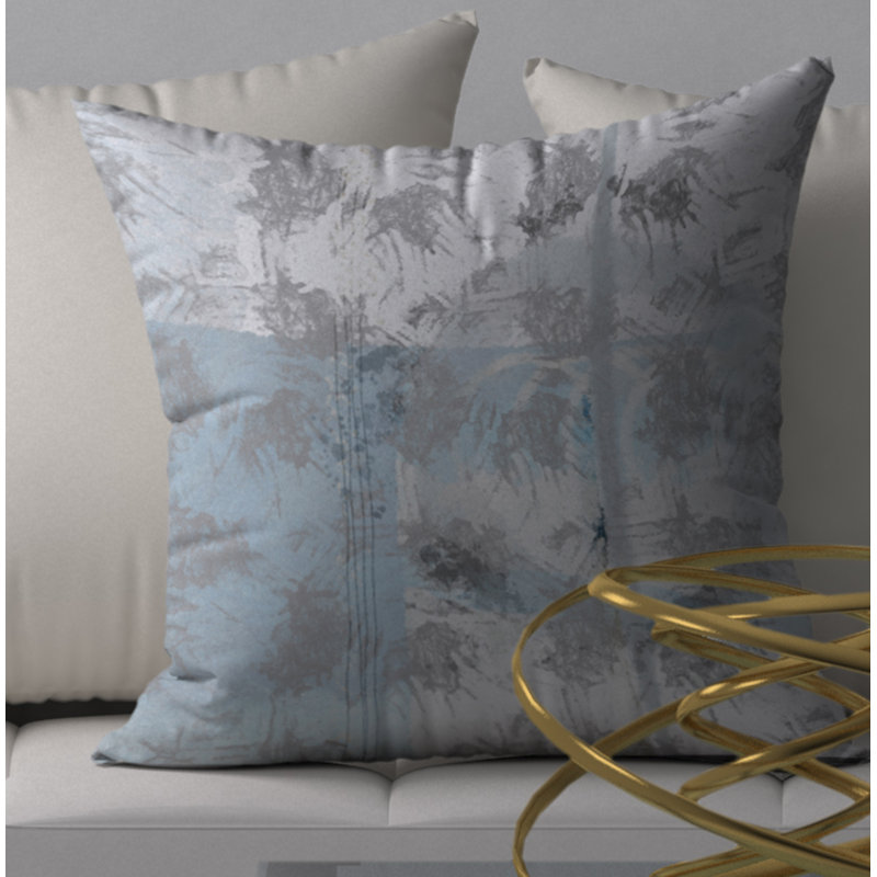 Housse et insert de coussin carré charmant, 18" x 18"