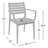 Melissus Stacking Patio Dining Armchair-110883602