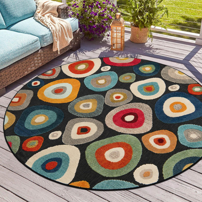 Tapis Wrought Studio ™ Jake Marelda, Rond 6 pi 1 po
