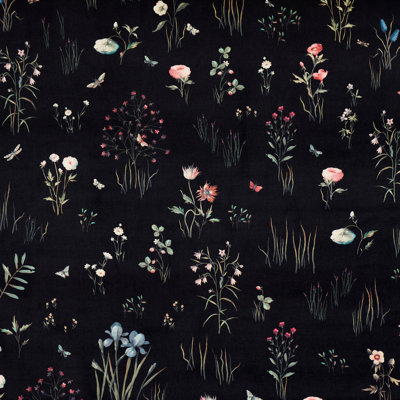 Schumacher x Charlap Hyman & Herrero / Pilar Almon Primavera Velvet Fabric