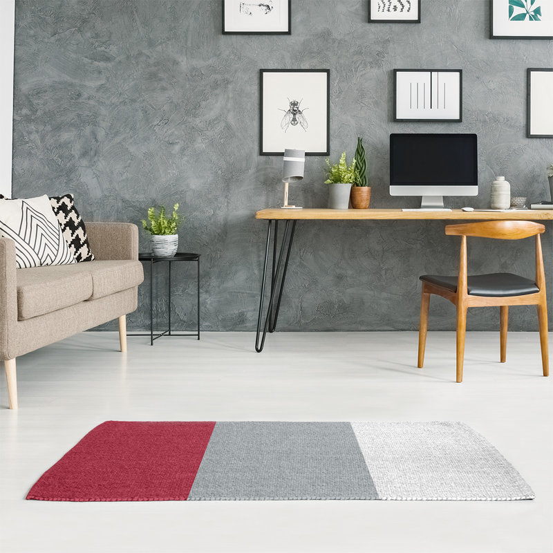 Striped Indoor Rug, Rectangle 5' x 7', Yes