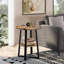 Jalanda Tall End Table with 2 USB Ports, 2 Power Outlets, and 2-Tier Storage Shelves-88694539