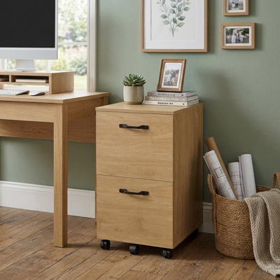 Cambrie 16.7" W 2-Drawer Mobile Vertical Filing Cabinet