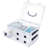 24 Slot Stackable Plastic Storage Bin-920611183
