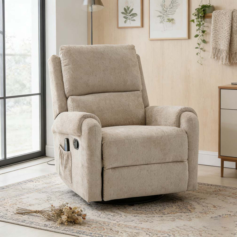 Fauteuil inclinable manuel avec massage, Gruau