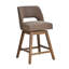 Tabouret de bar pivotant en similicuir Bisto-1251283848-1251283862
