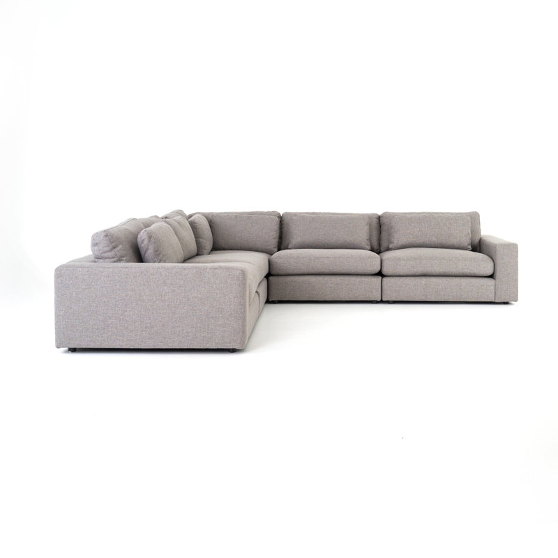Bloor Modular Sectional, Chess Pewter
