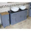 Hadler 1230mm Double Bathroom Vanity with Vessel Ceramic Basin-303242349