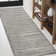 Keisha Modern Berber Stripe Gray/Cream Rug