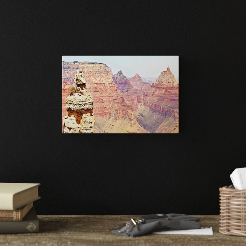Grand Canyon Panorama VI by Sylvia Coomes - Photograph Print, 20cm H x 30cm W, Wrapped Canvas