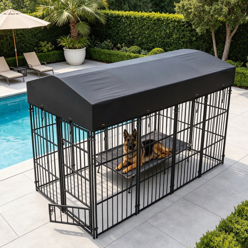 Enclos d'extérieur pour chien