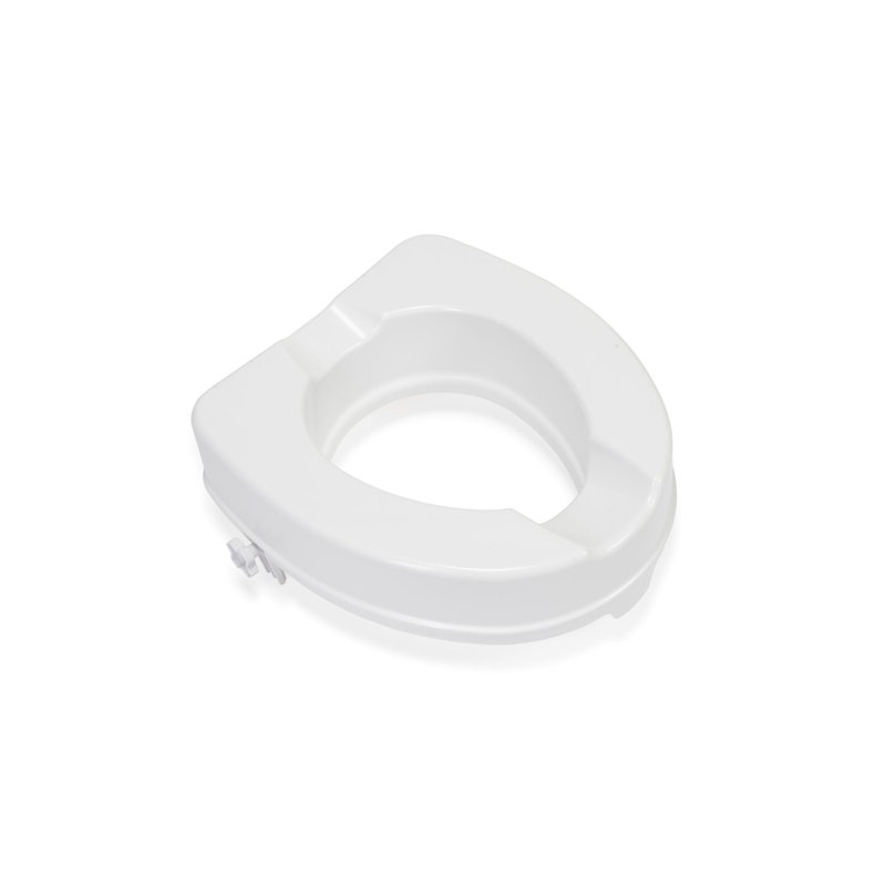 Raised toilet seat