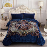  Thick Fleece Blanket King Size(85"x95"),Heavy Soft Korean Style Blanket