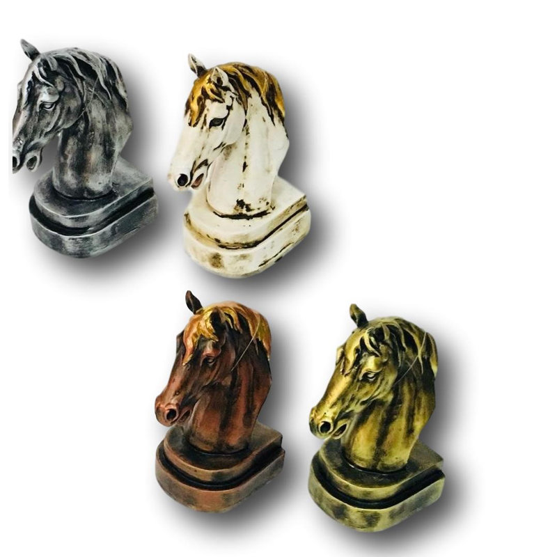 Figurine tête de cheval