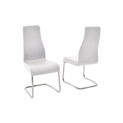 Chaise d'appoint rembourrée en cuir Blalock