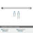 Amerock Factor 7-9/16 inch (192mm) Center-to-Center Polished Chrome Cabinet Pull-109026940-50304249