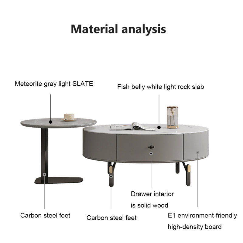 Table ovale italienne de luxe