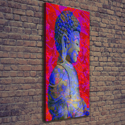 Buddha Abstraction - Wrapped Canvas Print