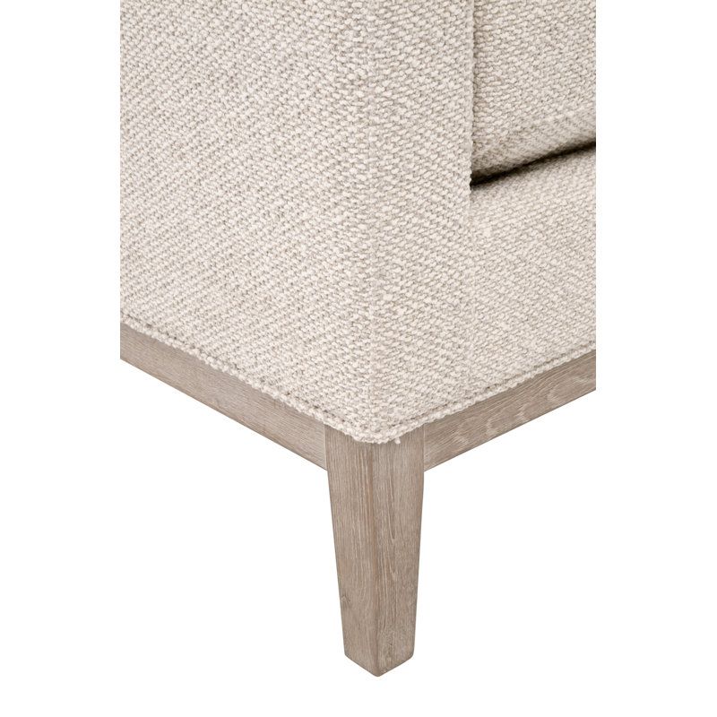Tabouret d'appoint rembourré Keaton