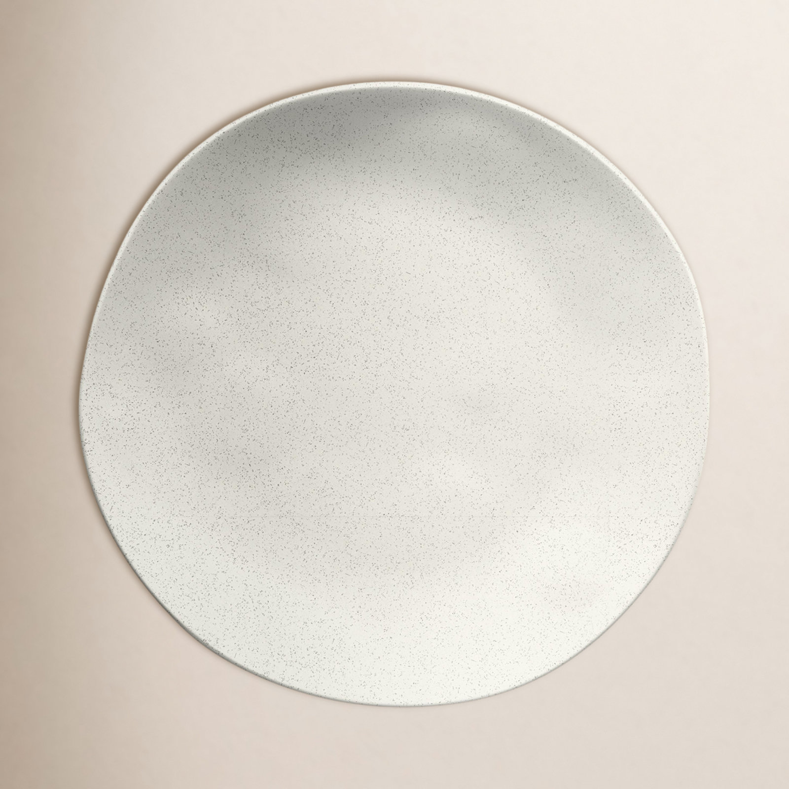 Rudmal Organic Wheat PP Dinner Plate, Cream