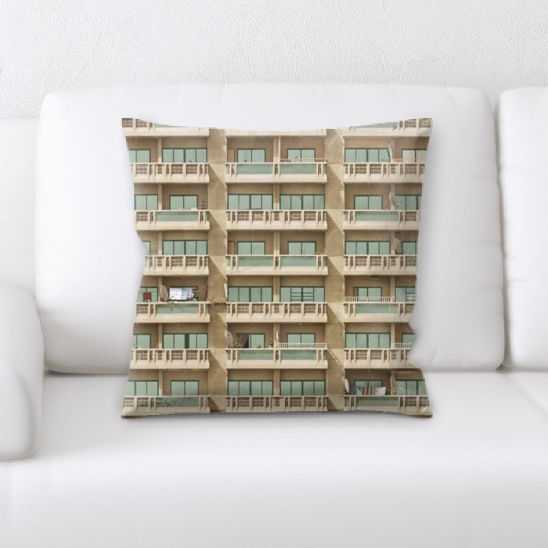 Microsuede Throw Pillow