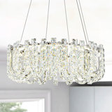 Latecha Dimmable LED Unique/Statement Crystal Chandelier
